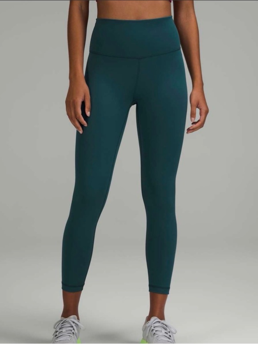 Lululemon Wunder Train 25” Green Jasper